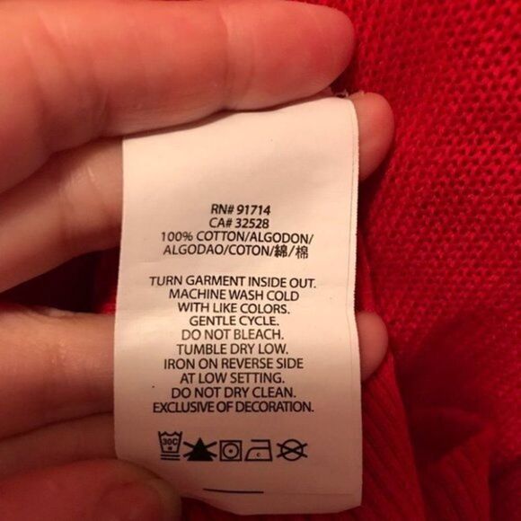 Armani Exchange red top - Picture 5 of 5